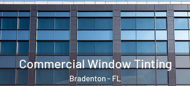 Commercial Window Tinting Bradenton - FL