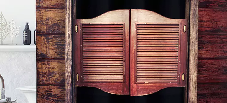 Installing Saloon Door Hinges in Bradenton, FL