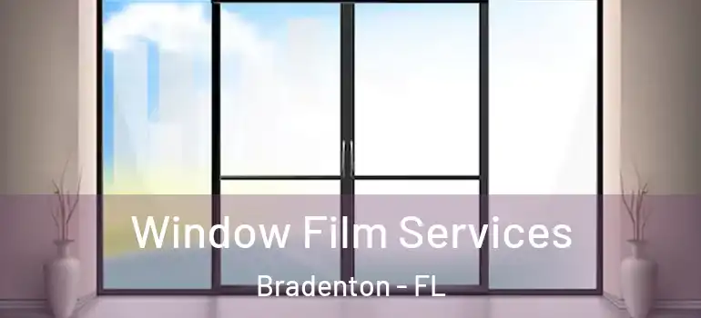 Window Film Services Bradenton - FL