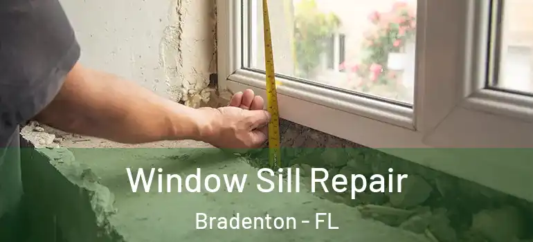 Window Sill Repair Bradenton - FL